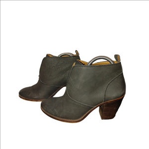 Lucky Brand Ehllen Leather Ankle Booties Size 9M